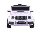 Mercedes G63, 12 Volt Kinder Accu Auto, Rubberen Banden, Leder Zitje En Meer!