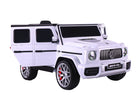 Mercedes G63, 12 Volt Kinder Accu Auto, Rubberen Banden, Leder Zitje En Meer!