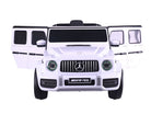 Mercedes G63, 12 Volt Kinder Accu Auto, Rubberen Banden, Leder Zitje En Meer!