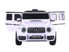 Mercedes G63, Kinderauto Met Lithium Accu, Rubberen Banden, Leder Zitje
