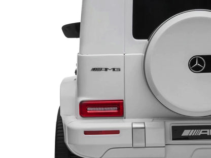 2 Persoons Mercedes G63 Amg, 24V En 4X4 Kinder Accu Voertuig!
