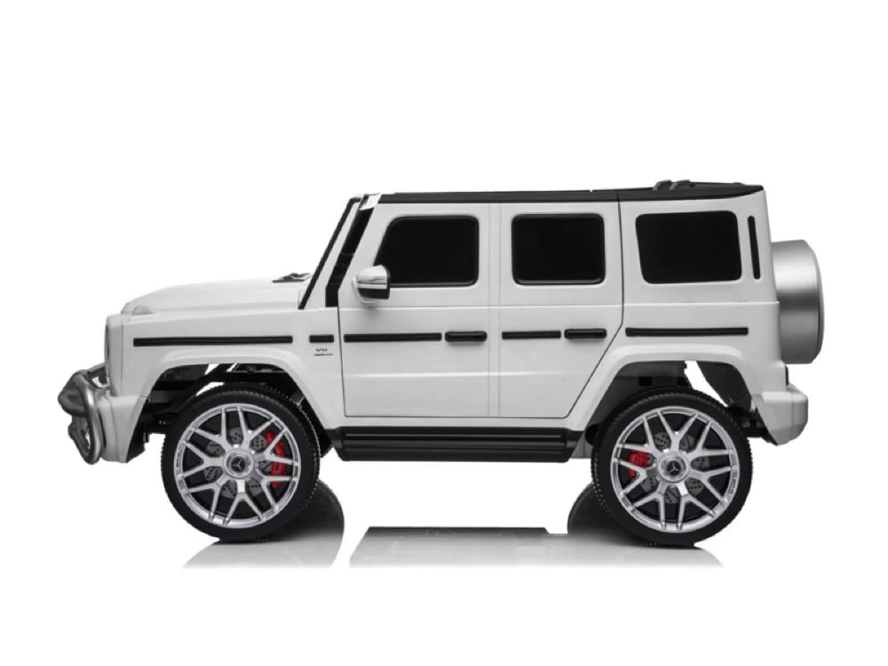 2 Persoons Mercedes G63 Amg, 24V En 4X4 Kinder Accu Voertuig!