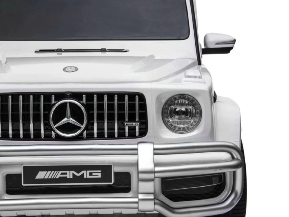2 Persoons Mercedes G63 Amg, 24V En 4X4 Kinder Accu Voertuig!