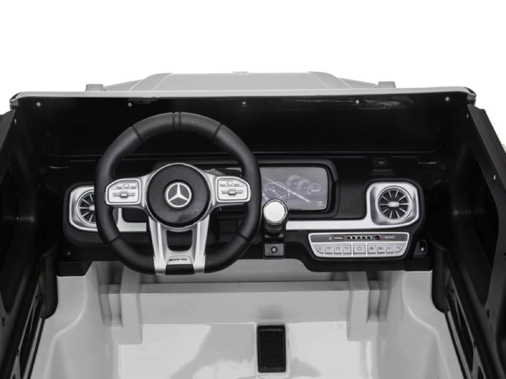 2 Persoons Mercedes G63 Amg, 24V En 4X4 Kinder Accu Voertuig!