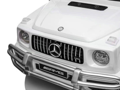 2 Persoons Mercedes G63 Amg, 24V En 4X4 Kinder Accu Voertuig!