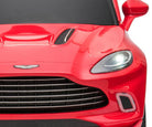 Aston Martin 12V Elektrische Kinderauto Met Rubberen Banden, Leder Zitje En Meer!