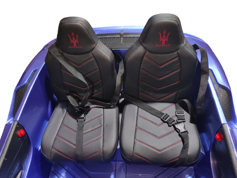 Maserati Mc20, 2-Zitter, 24V Elektrische Kinderauto, Rubberen Banden, Leder Zitje.