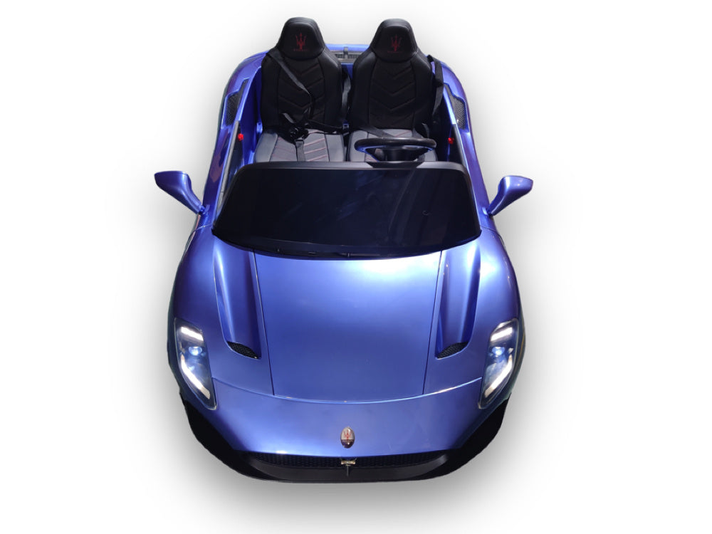 Maserati Mc20, 2-Zitter, 24V Elektrische Kinderauto, Rubberen Banden, Leder Zitje.
