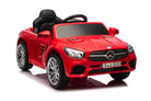 Mercedes Sl500, 12 Volt Elektrische Kinderauto Met Een Lithium Accu, Rubberen Banden, Leder Zitje En Meer!
