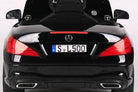 Mercedes Sl500, 12 Volt Elektrische Kinderauto Met Een Lithium Accu, Rubberen Banden, Leder Zitje En Meer!