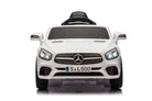 Mercedes Sl500, 12 Volt Elektrische Kinderauto Met Een Lithium Accu, Rubberen Banden, Leder Zitje En Meer!