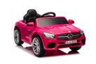 Mercedes Sl500, 12 Volt Elektrische Kinderauto Met Een Lithium Accu, Rubberen Banden, Leder Zitje En Meer!