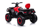 24 Volt Lithium Elektrische Quad, 4 Motoren, Rubberen Banden, Leder Zitting En Meer!