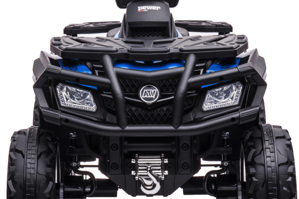 24 Volt Lithium Elektrische Quad, 4 Motoren, Rubberen Banden, Leder Zitting En Meer!