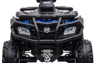 24 Volt Lithium Elektrische Quad, 4 Motoren, Rubberen Banden, Leder Zitting En Meer!
