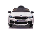 Bmw M5,Lithium, Leder Zitje, Rubberen Banden, Kinder Accu Auto!