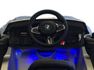 Bmw M5, Leder Zitje, Rubberen Banden, Kinder Accu Auto!