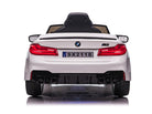 Bmw M5,Lithium, Leder Zitje, Rubberen Banden, Kinder Accu Auto!