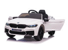 Bmw M5, Leder Zitje, Rubberen Banden, Kinder Accu Auto!