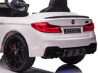 Bmw M5,Lithium, Leder Zitje, Rubberen Banden, Kinder Accu Auto!