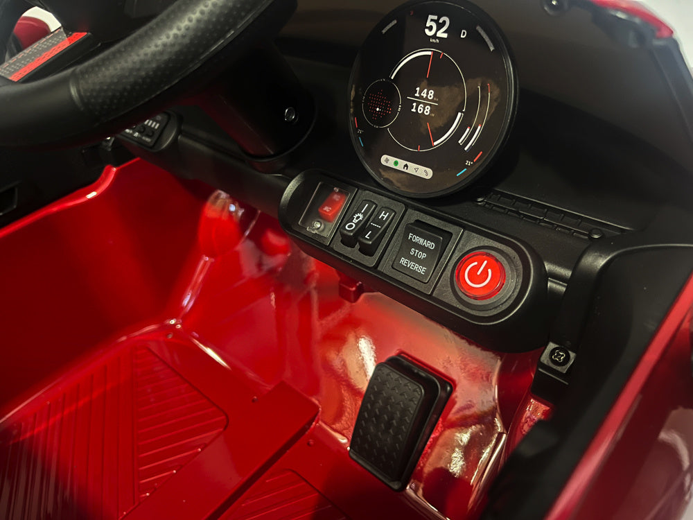 Mini Cooper S, 12 Volt Kinderauto  Met Rubberen Banden En Meer!