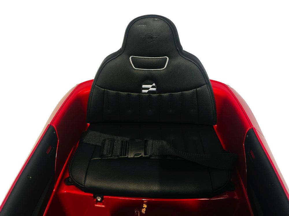 Mini Cooper S, 12 Volt Kinderauto  Met Rubberen Banden En Meer!