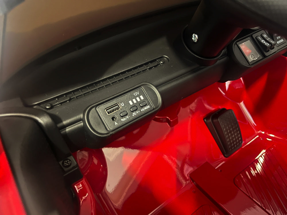 Mini Cooper S, 12 Volt Kinderauto  Met Rubberen Banden En Meer!