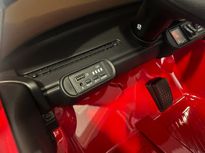Mini Cooper S, 12 Volt Kinderauto  Met Rubberen Banden En Meer!