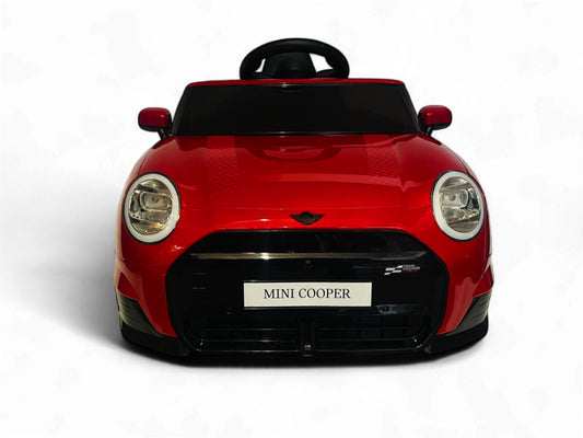 Mini Cooper S, 12 Volt Kinderauto  Met Rubberen Banden En Meer!