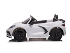 Corvette Stingray, 2-Persoons Elektrische Kinder Voertuig, 12 Volt Met Rubberen Banden, Leder Zitje En Meer!