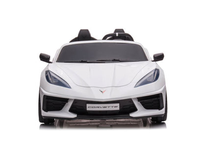Corvette Stingray, 2-Persoons Elektrische Kinder Voertuig, 12 Volt Met Rubberen Banden, Leder Zitje En Meer!