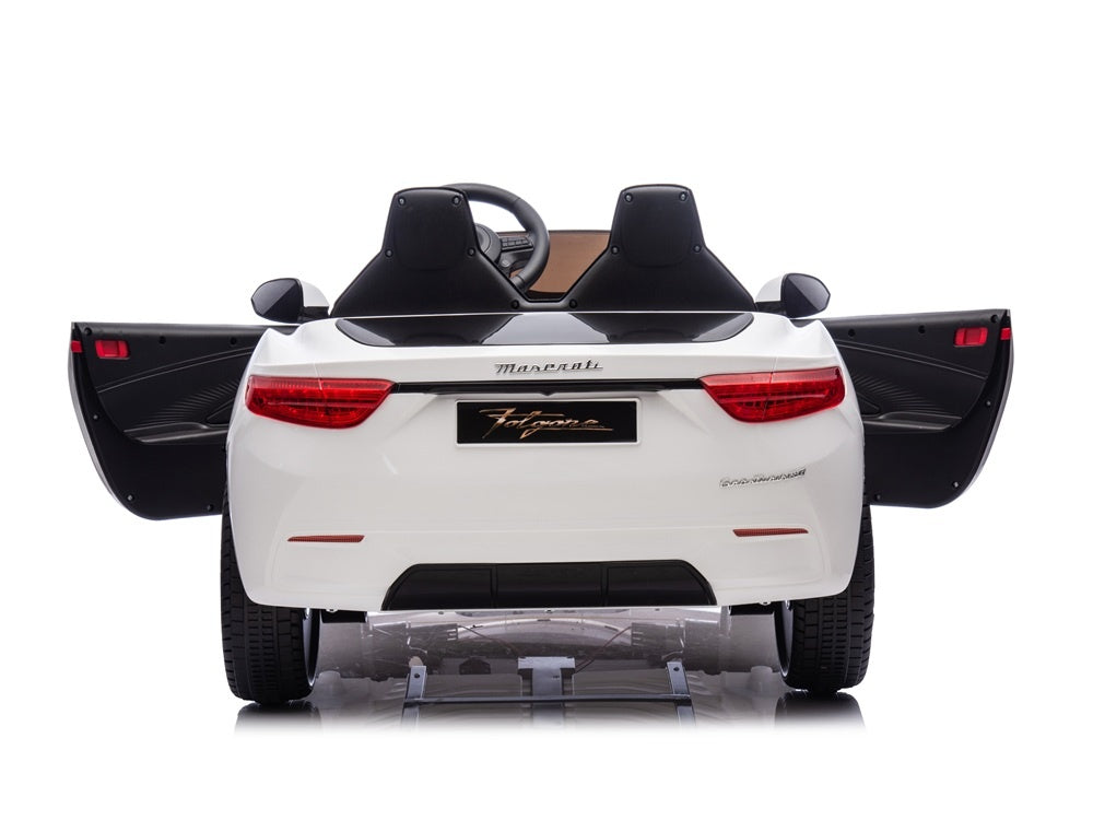 Maserati Granturismo Folgore 2-Zitter, 12 Volt Kinderauto  Met Rubberen Banden En Meer!