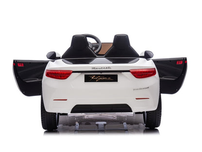 Maserati Granturismo Folgore 2-Zitter, 12 Volt Kinderauto  Met Rubberen Banden En Meer!