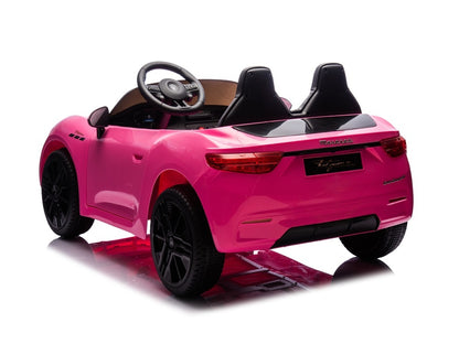Maserati Granturismo Folgore 2-Zitter, 12 Volt Kinderauto  Met Rubberen Banden En Meer!