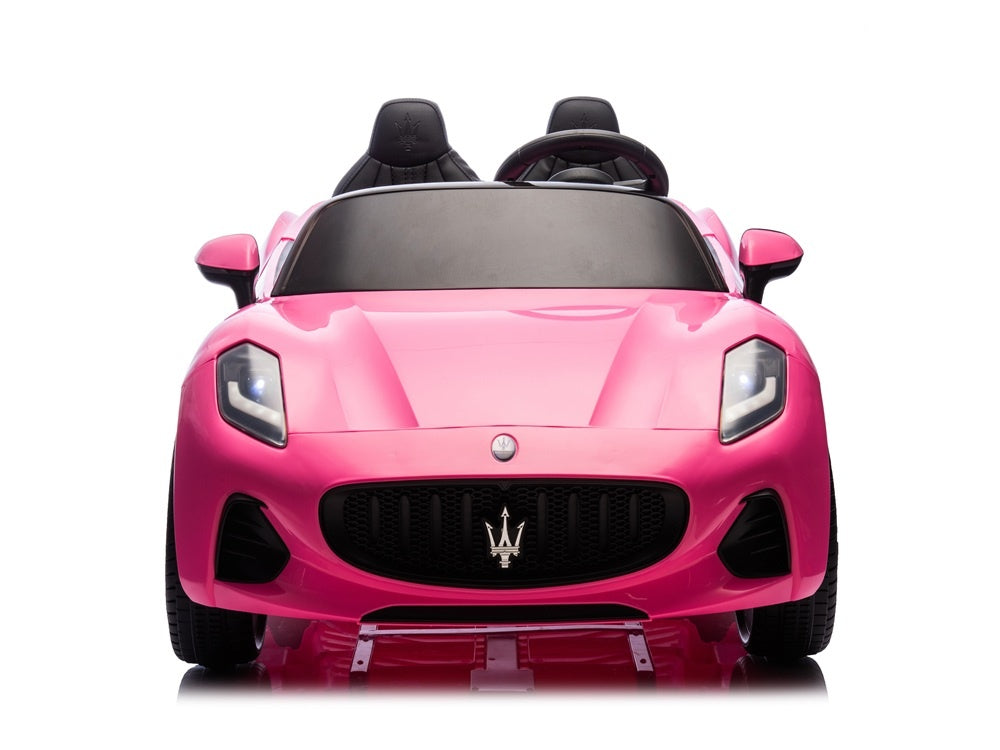 Maserati Granturismo Folgore 2-Zitter, 12 Volt Kinderauto  Met Rubberen Banden En Meer!