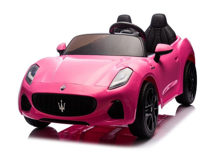 Maserati Granturismo Folgore 2-Zitter, 12 Volt Kinderauto  Met Rubberen Banden En Meer!