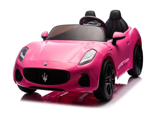 Maserati Granturismo Folgore 2-Zitter, 12 Volt Kinderauto  Met Rubberen Banden En Meer!