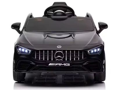 Mercedes Cla 45 S Amg Elektrische Kinderauto 12 Volt Elektrische Kinderauto Met Rubberen Banden, Leder Zitje En Meer!