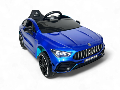 Mercedes Cla 45 S Amg Elektrische Kinderauto 12 Volt Elektrische Kinderauto Met Rubberen Banden, Leder Zitje En Meer!