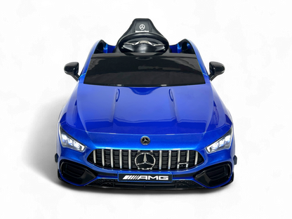 Mercedes Cla 45 S Amg Elektrische Kinderauto 12 Volt Elektrische Kinderauto Met Rubberen Banden, Leder Zitje En Meer!