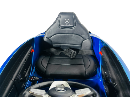 Mercedes Cla 45 S Amg Elektrische Kinderauto 12 Volt Elektrische Kinderauto Met Rubberen Banden, Leder Zitje En Meer!