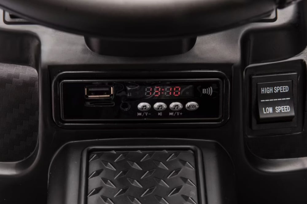 Elektrische Tractor Met Aanhangwagen, 12 Volt, Muziek Module, Bluetooth